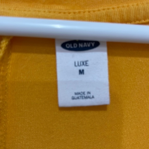 Yellow old navy luxe tank - Picture 2 of 2